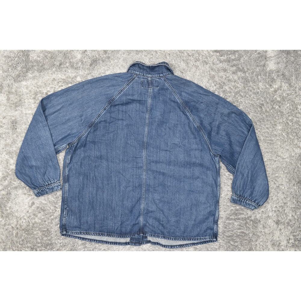 Torrid Blue Basic Jacket Plus Size 2 Lyocell Blen… - image 2